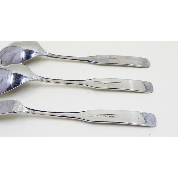 Reed And Barton Select Fiddler Sugar Spoons and Butter Knife Set of 3 - Picture 7 of 7